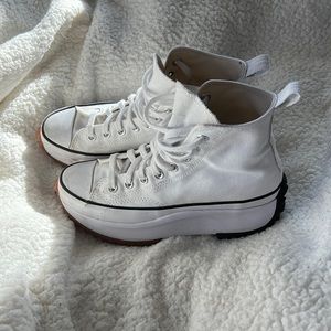 COPY - Converse Run Star Hike Platform womens size 8 (mens 6.5) white/creme col…
